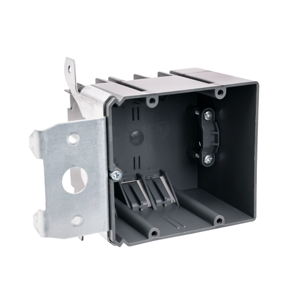 2-Gang 34 cu. in. Adjustable Box with Bracket