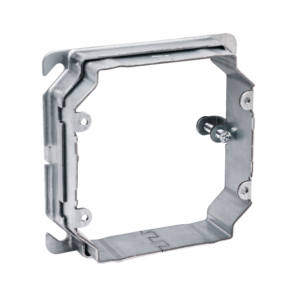 2-Gang Square Mud Ring Adjustable